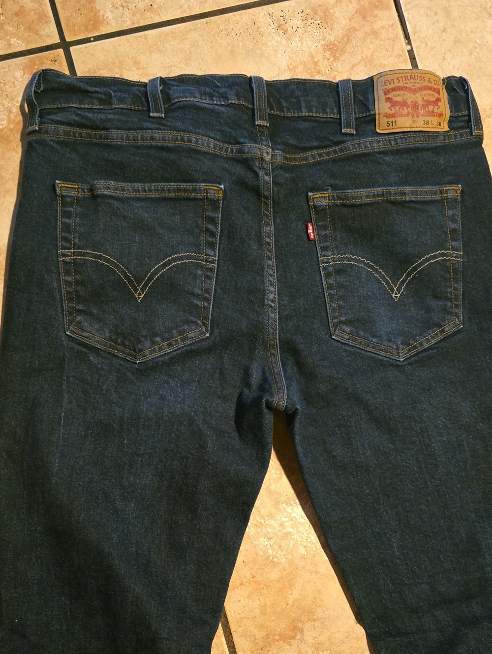 Levi's 511 Slim Straight Jeans in Dark Indigo